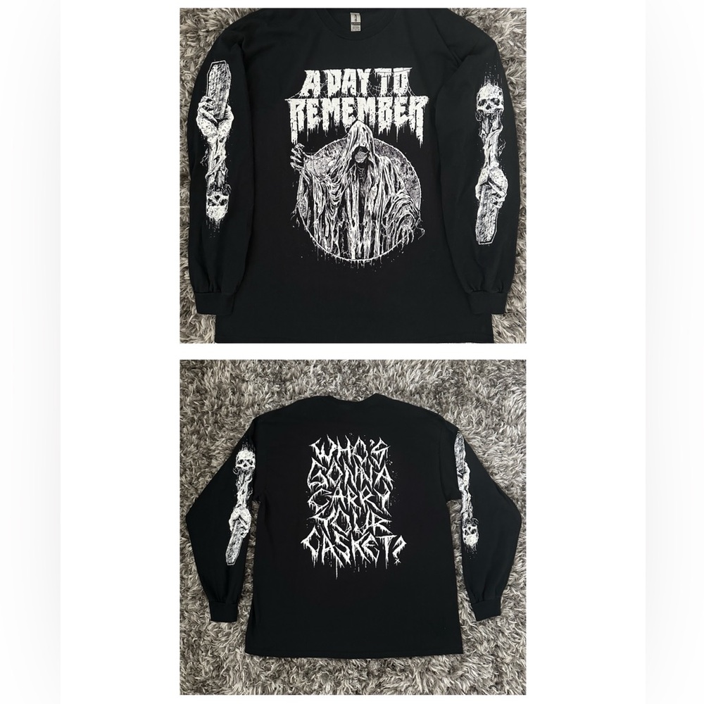 A Day To Remember Who’s Gonna Carry Your Casket Long Sleeve Shirt